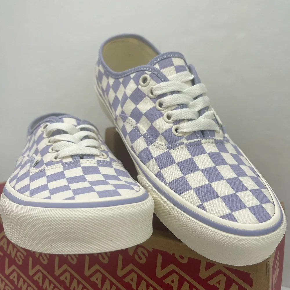 Vans WMNS Authentic Checkerboard Lilac Sneakers VN000BW5LLC Lavender
